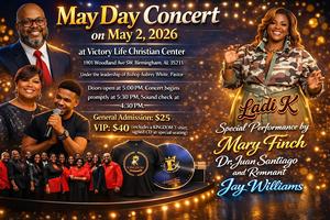 May Day Concert featuring Ladi K and Friends