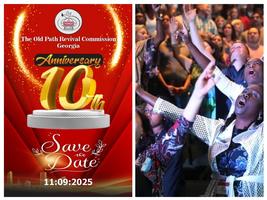 THE OLD PATH REVIVAL COMMISSION ATLANTA 10TH YEAR ANNIVERSARY