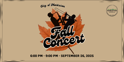 The City of Mableton Fall Jazz Concert