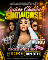 Ladies Choice Showcase: Artist List